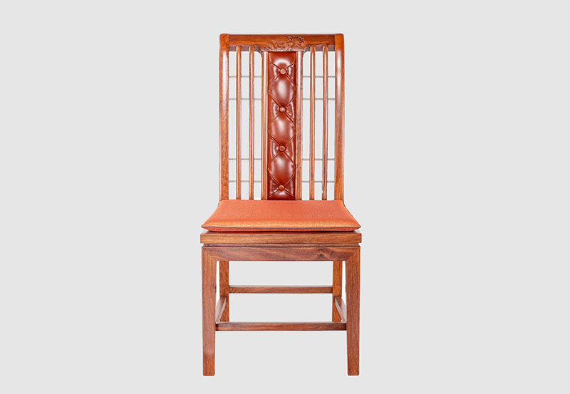 盐城芙蓉榭中式实木餐椅效果图