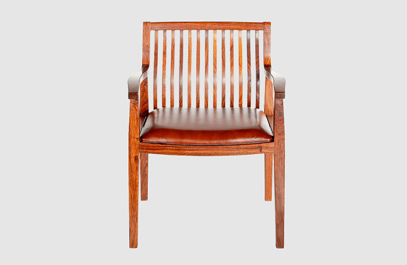 盐城中式实木大方椅家具效果图